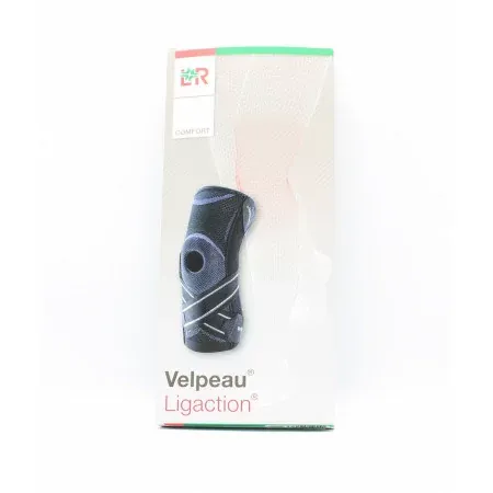 Velpeau Ligaction Noir/Bleu T5 - Univers Pharmacie