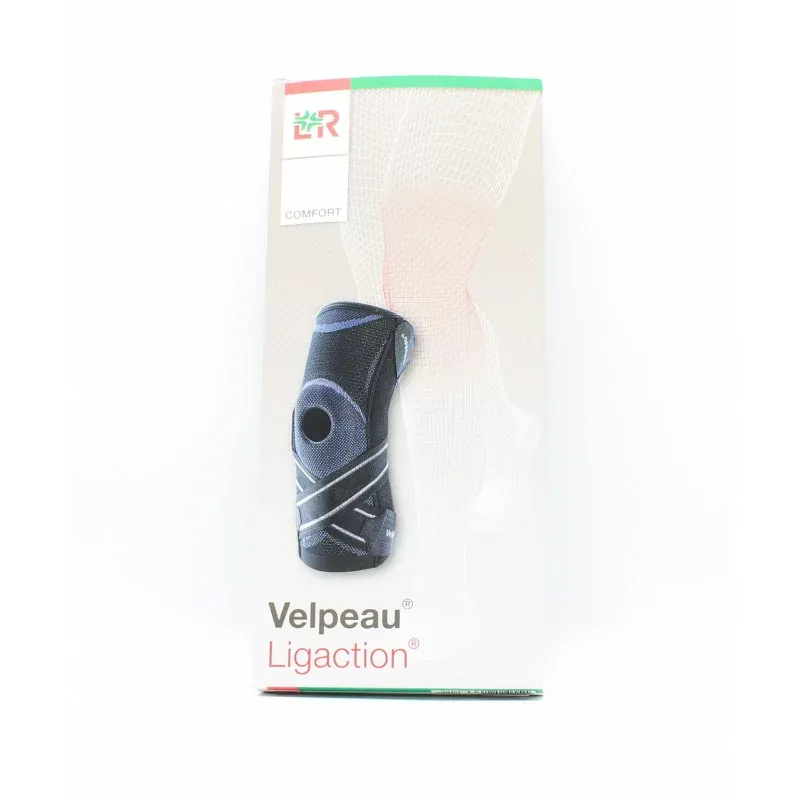 Velpeau Ligaction Noir/Bleu T5 - Univers Pharmacie