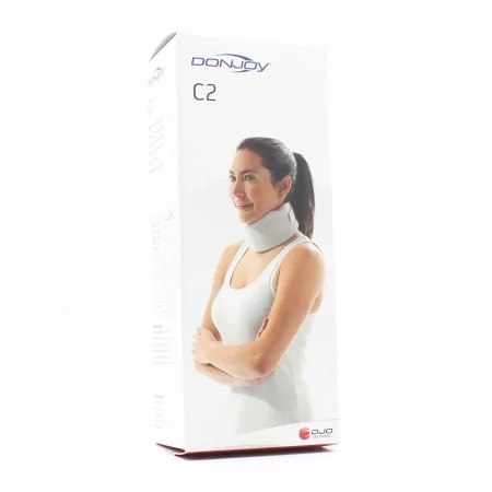 Donjoy Collier Cervical C2 Taille 5 Blanc H9,5cm - Univers Pharmacie