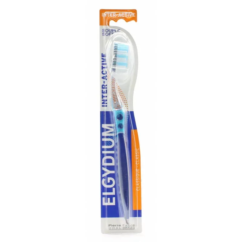 Elgydium Brosse à Dents Inter-Active Souple - Univers Pharmacie