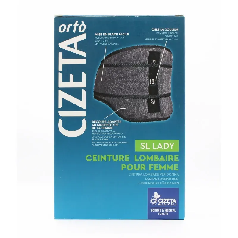 Cizeta SL Lady Ceinture Lombaire Taille 1 H26 - Univers Pharmacie