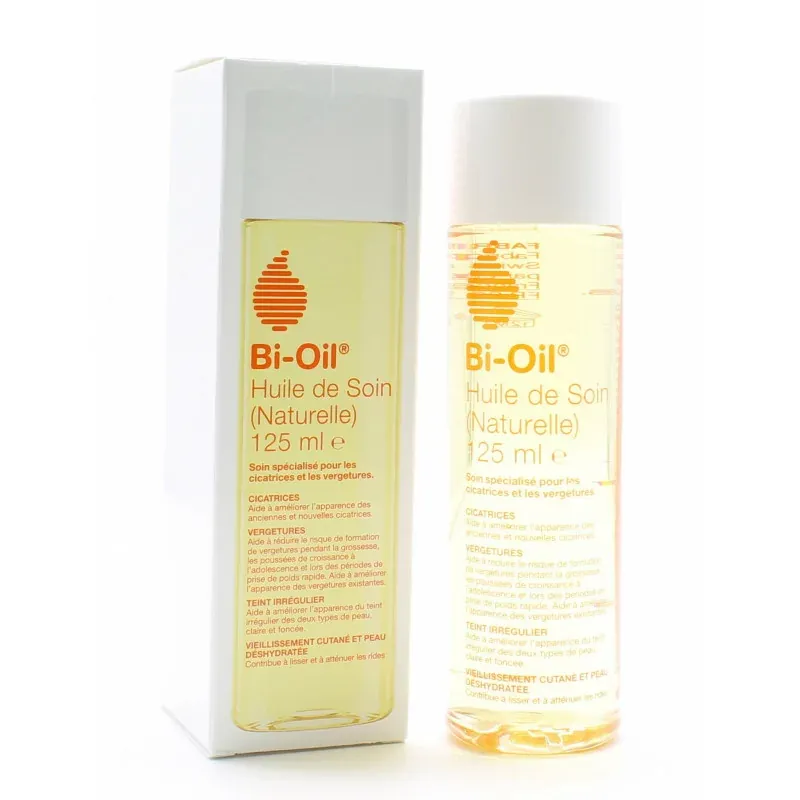 Bi-Oil Huile de Soin (Naturelle) 125ml - Univers Pharmacie