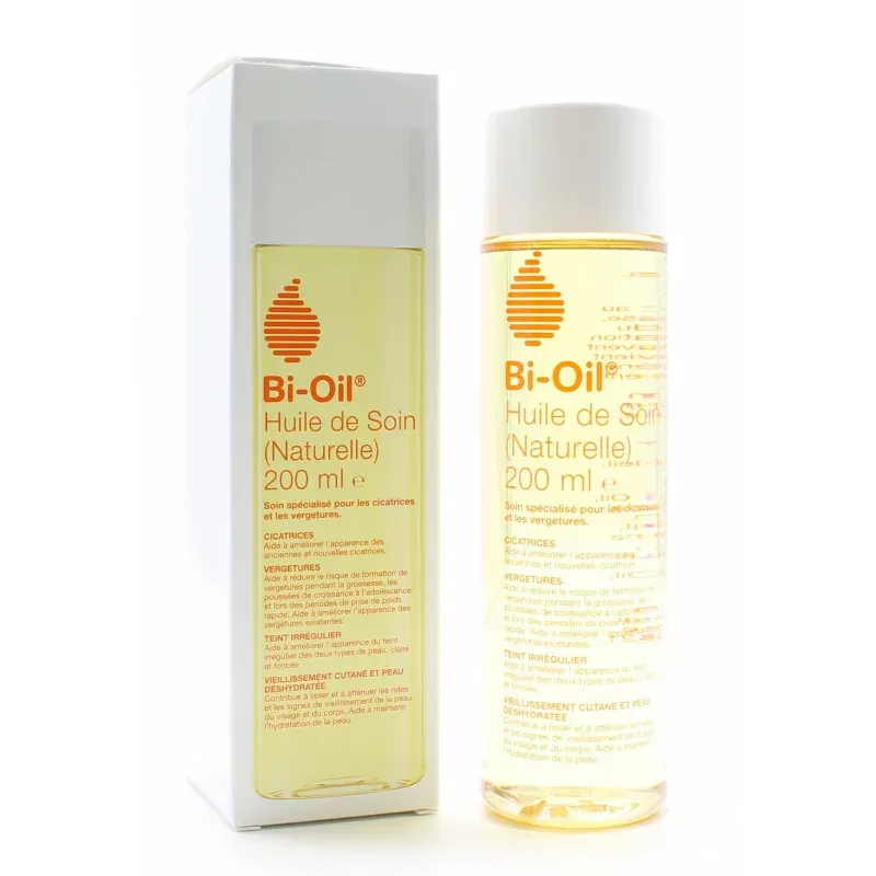 Bi-Oil Huile de Soin (Naturelle) 200ml - Univers Pharmacie