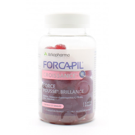 Arkopharma Forcapil Croissance 60 gummies - Univers Pharmacie