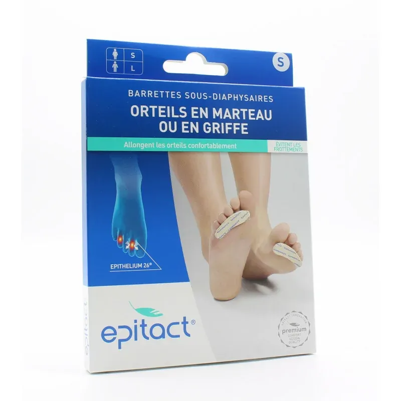 Epitact Barrettes Sous-diaphysaires Taille S X2