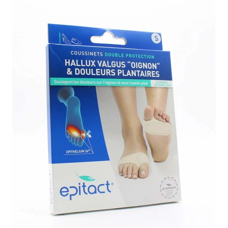Epitact Coussinets Double Protection Taille S X2 - Univers Pharmacie