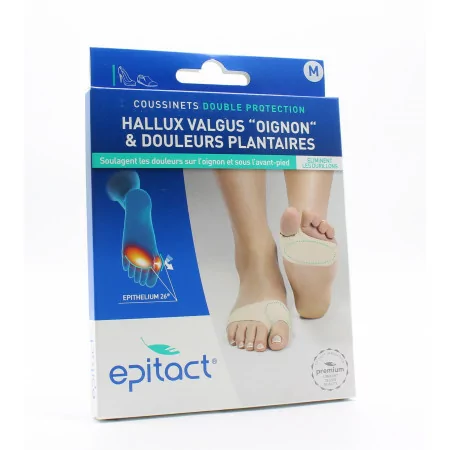 Epitact Coussinets Double Protection Taille M X2 - Univers Pharmacie