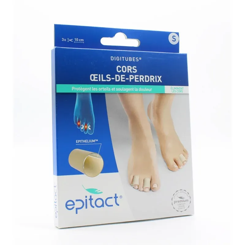 Epitact Digitubes Epithelium Taille S 22MM X3 - Univers Pharmacie