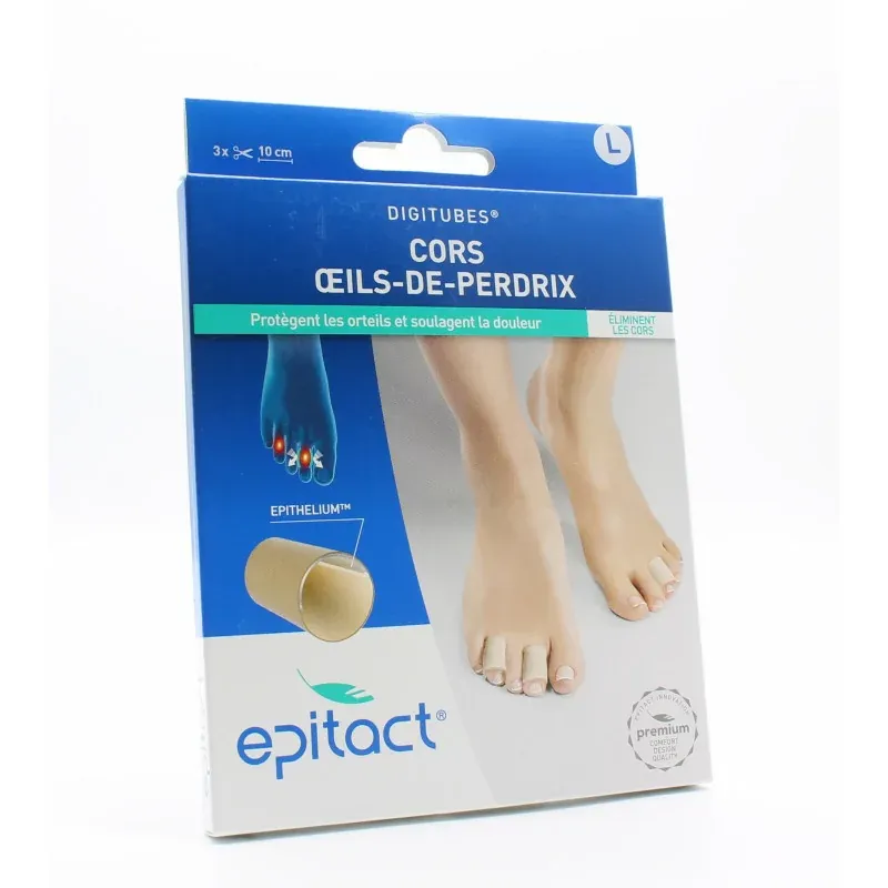 Epitact Digitubes Epithelium Taille M 33MMX3 - Univers Pharmacie