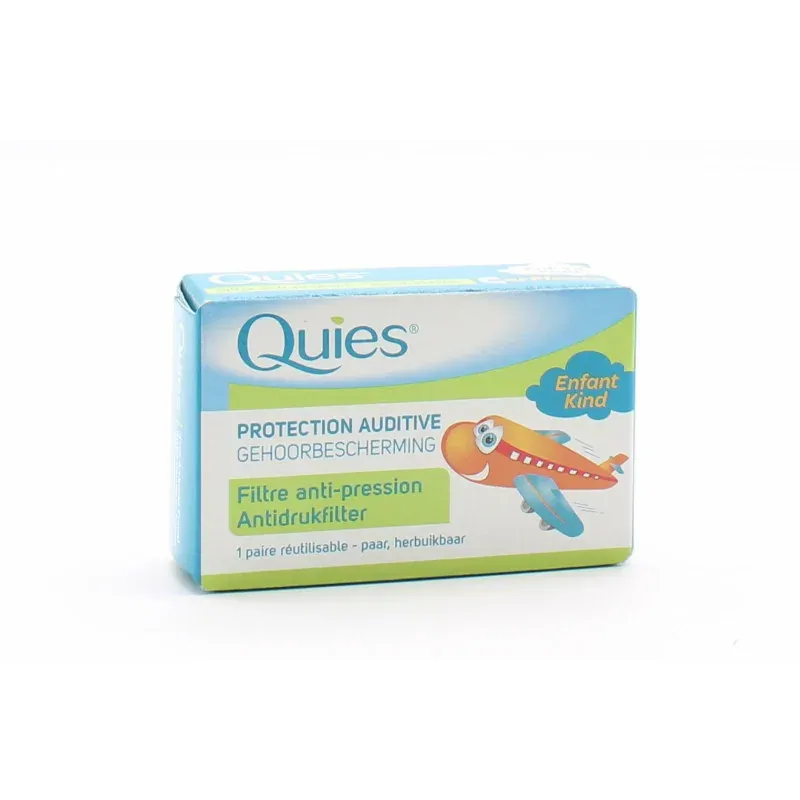 Quies Protection Auditive Avion Enfant X1 - Univers Pharmacie