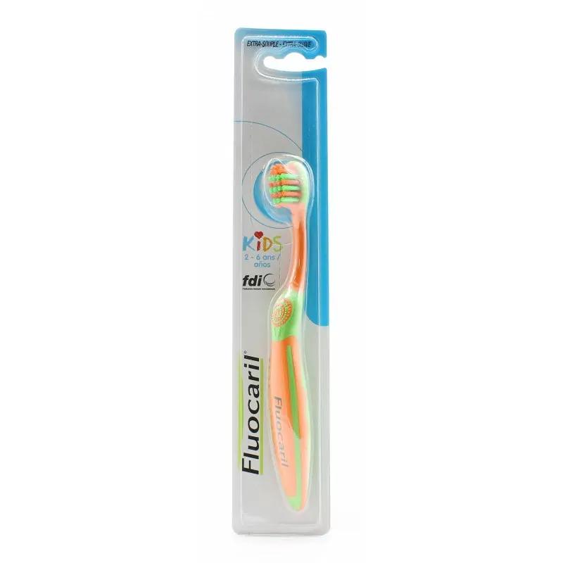 Fluocaril Kids Brosse à Dents 2-6 ans Extra-souple - Univers Pharmacie