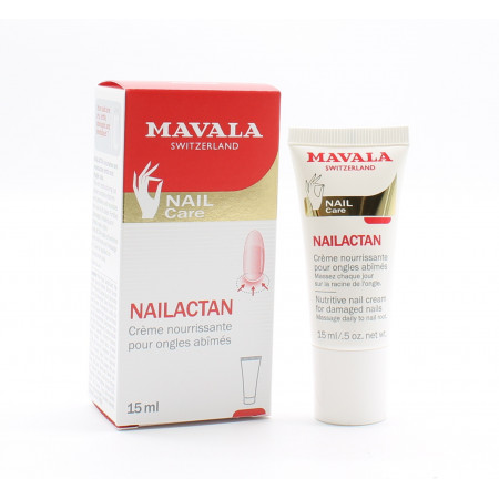 Mavala Nailactan Crème Nourrissante Ongles Abîmés 15ml - Univers Pharmacie