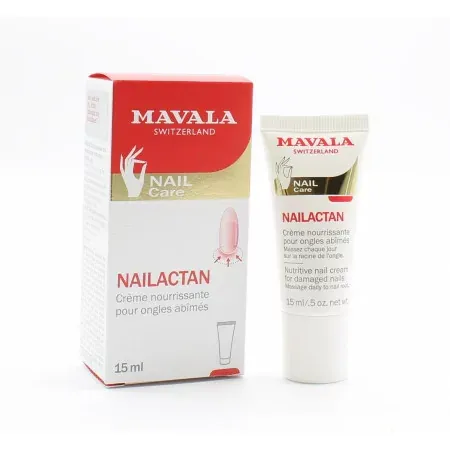 Mavala Nailactan Crème Nourrissante Ongles Abîmés 15ml - Univers Pharmacie