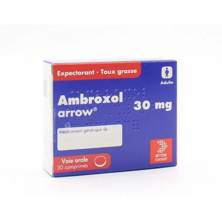 Ambroxol Arrow 30mg 30 comprimés - Univers Pharmacie