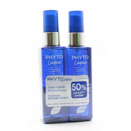 PhytoLaque Laque Végétale Médium à Forte 2X100ml - Univers Pharmacie