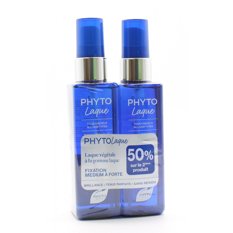 PhytoLaque Laque Végétale Médium à Forte 2X100ml - Univers Pharmacie PhytoLaque Laque Végétale Médium à Forte 2X100ml - Univers Pharmacie