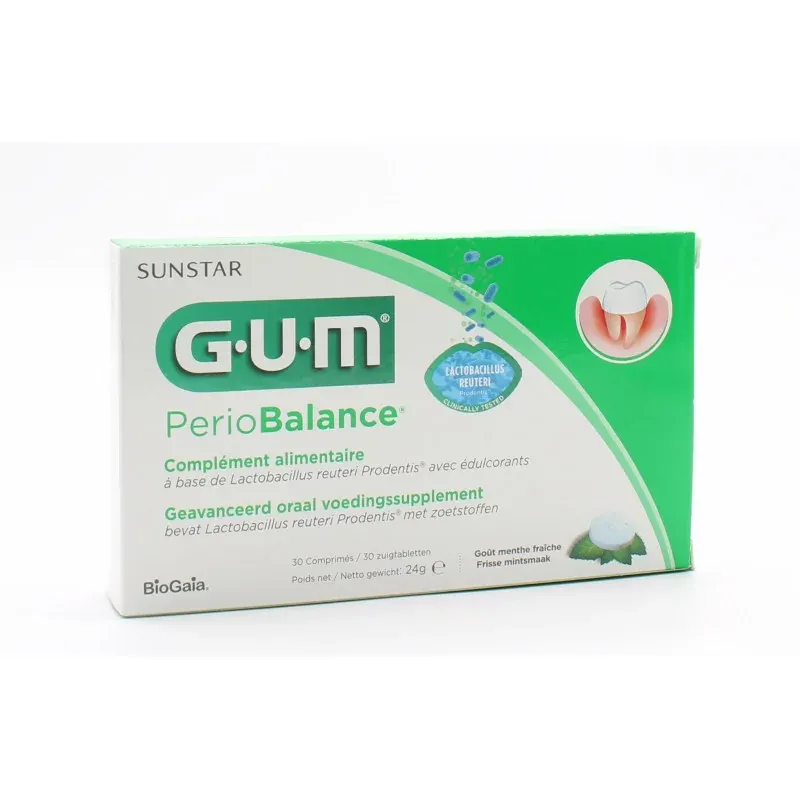 GUM PerioBalance 30 comprimés