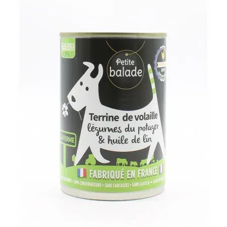 Petite Balade Terrine de Volaille 400g - Univers Pharmacie