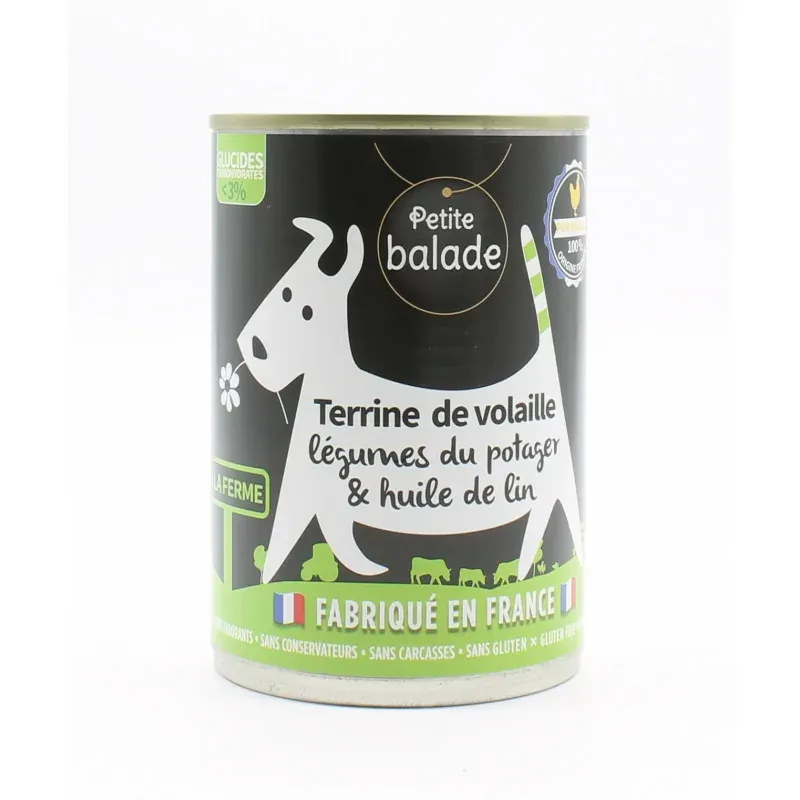Petite Balade Terrine de Volaille 400g - Univers Pharmacie