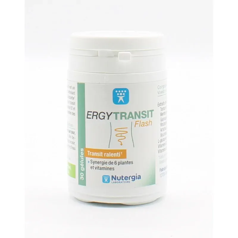 Ergytransit Flash 30 gélules | Univers Pharmacie