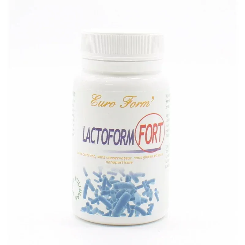 Euro Form' Lactoform Fort 60 gélules - Univers Pharmacie