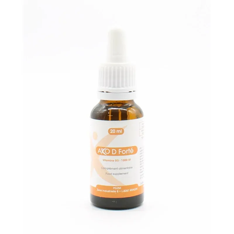 Axo D Forté Vitamine D3 20ml - Univers Pharmacie