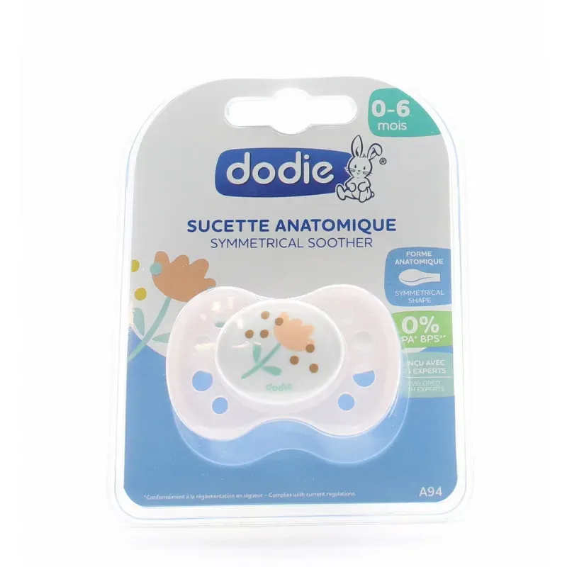 Dodie Sucette Anatomique 0-6mois - Univers Pharmacie
