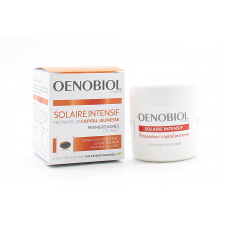 Oenobiol Solaire intensif Capital Jeunesse 30 capsules