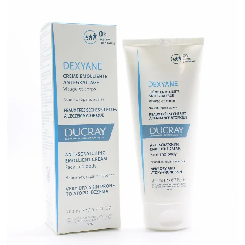 Ducray Dexyane Crème Emolliente Anti-grattage 200ml - Univers Pharmacie