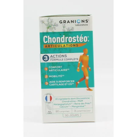 Granions Chondrostéo Articulations 90 comprimés - Univers Pharmacie