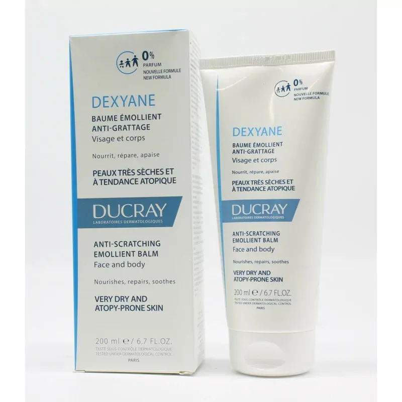 Ducray Dexyane Baume Émollient Anti-grattage 200ml - Univers Pharmacie