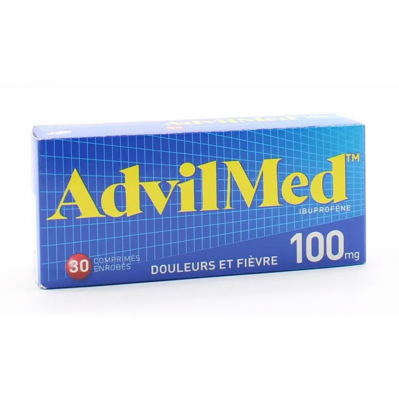 AdvilMed 100mg 30 comprimés - Univers Pharmacie
