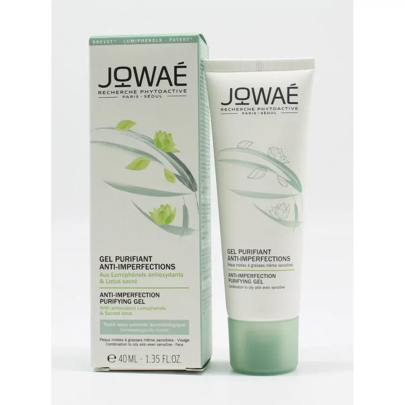 Jowaé Gel Purifiant Anti-imperfections 40ml - Univers Pharmacie Jowaé Gel Purifiant Anti-imperfections 40ml - Univers Pharmacie