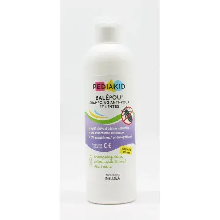 Pediakid Balépou Shampooing Anti-poux et Lentes 200ml - Univers Pharmacie