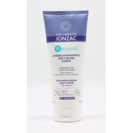 Jonzac Rehydrate Crème Hydratante Onctueuse Bio 200ml - Univers Pharmacie