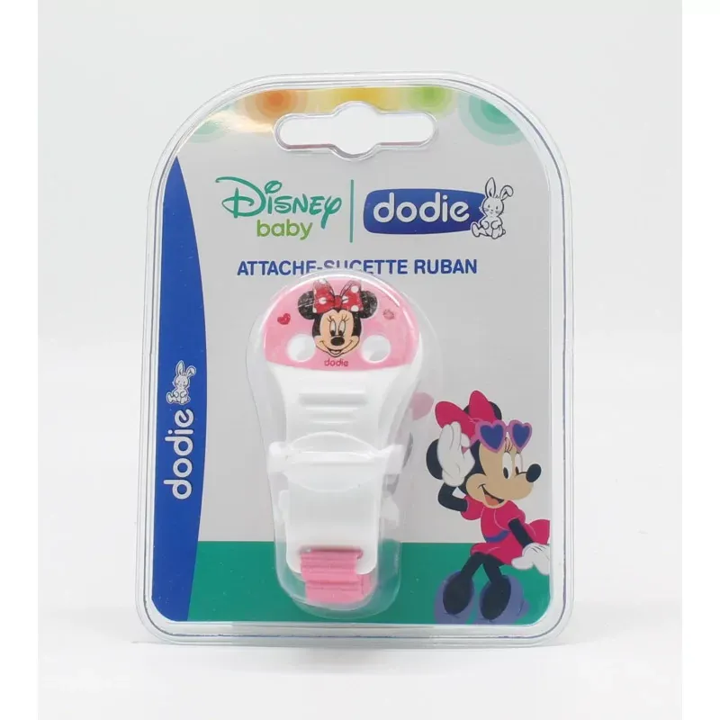 Dodie Attache-sucette Ruban Minnie - Univers Pharmacie