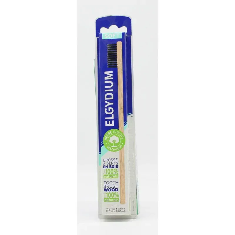 Elgydium Brosse à Dents en Bois Soft - Univers Pharmacie