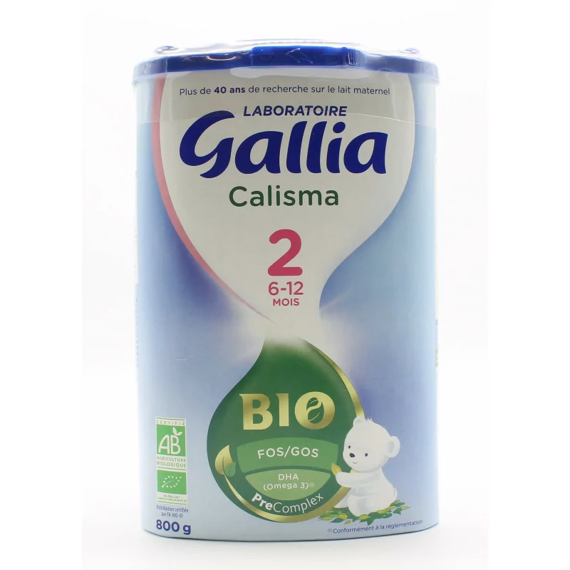Gallia Calisma 2 6-12 mois FOS/GOS 800g