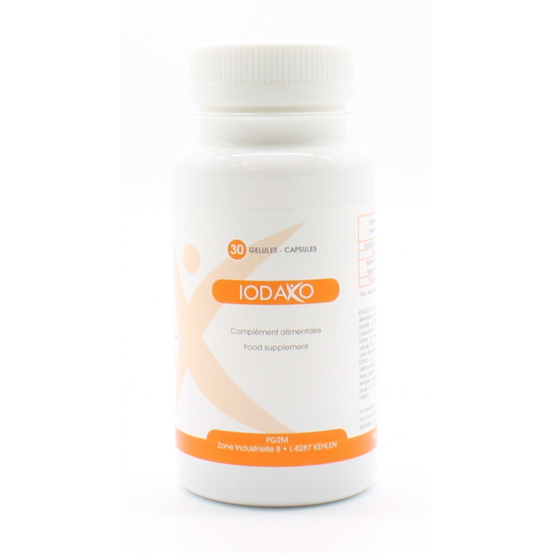 Axodiet Iodaxo 30 gélules - Univers Pharmacie Axodiet Iodaxo 30 gélules - Univers Pharmacie