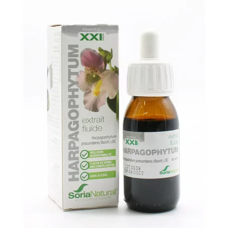 Soria Natural Harpagophytum Extrait Fluide 50ml - Univers Pharmacie