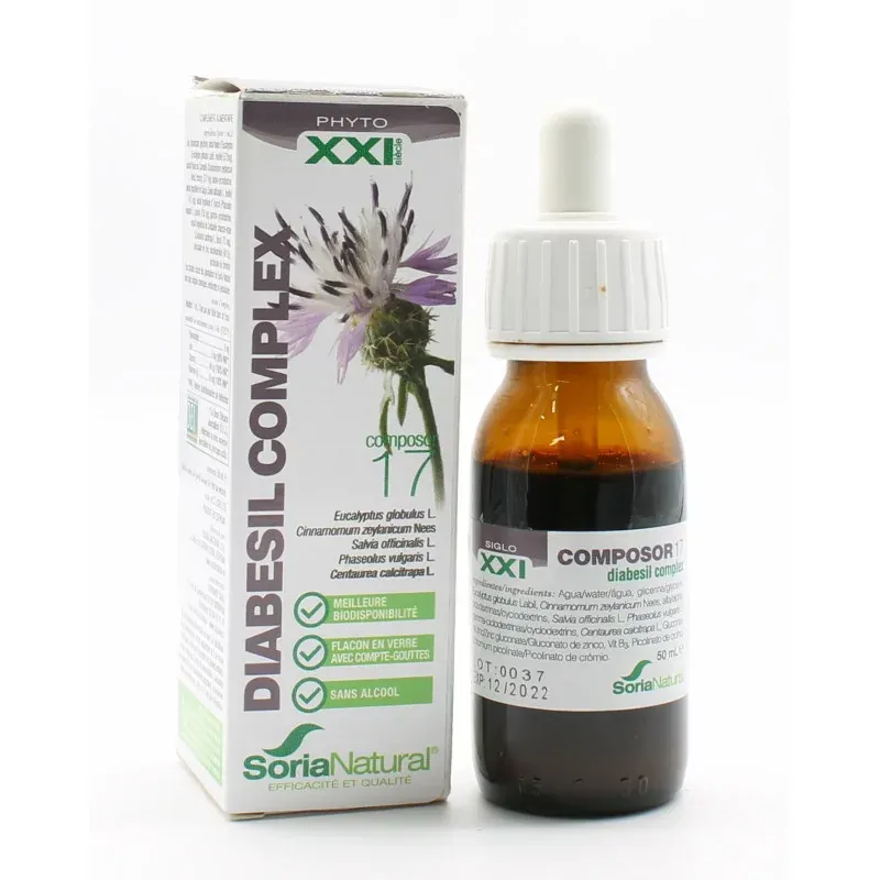 Soria Natural Diabesil Complex 50ml