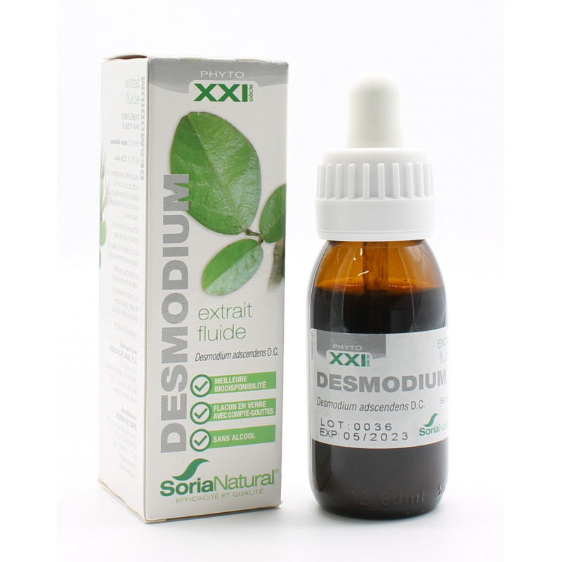 Soria Natural Desmodium Extrait Fluide 50ml - Univers Pharmacie Soria Natural Desmodium Extrait Fluide 50ml - Univers Pharmacie
