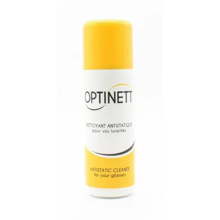 Optinett Nettoyant Antistatique Lunettes 120ml - Univers Pharmacie