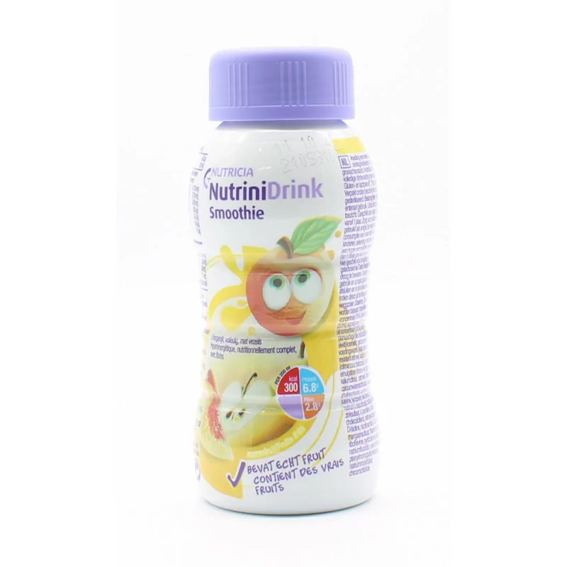 Nutricia Nutrini Drink Smoothie Arôme Fruits d'Été 200ml - Univers Pharmacie