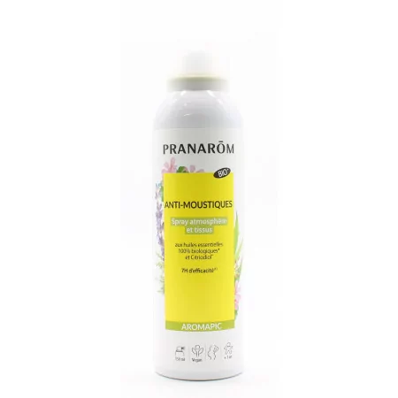 Pranarôm Aromapic Bio Spray Anti-moustiques 150ml - Univers Pharmacie