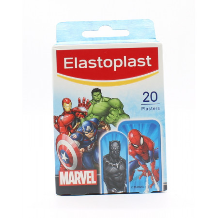 Elastoplast Pansements 2 Formats Marvel 20 pièces - Univers Pharmacie