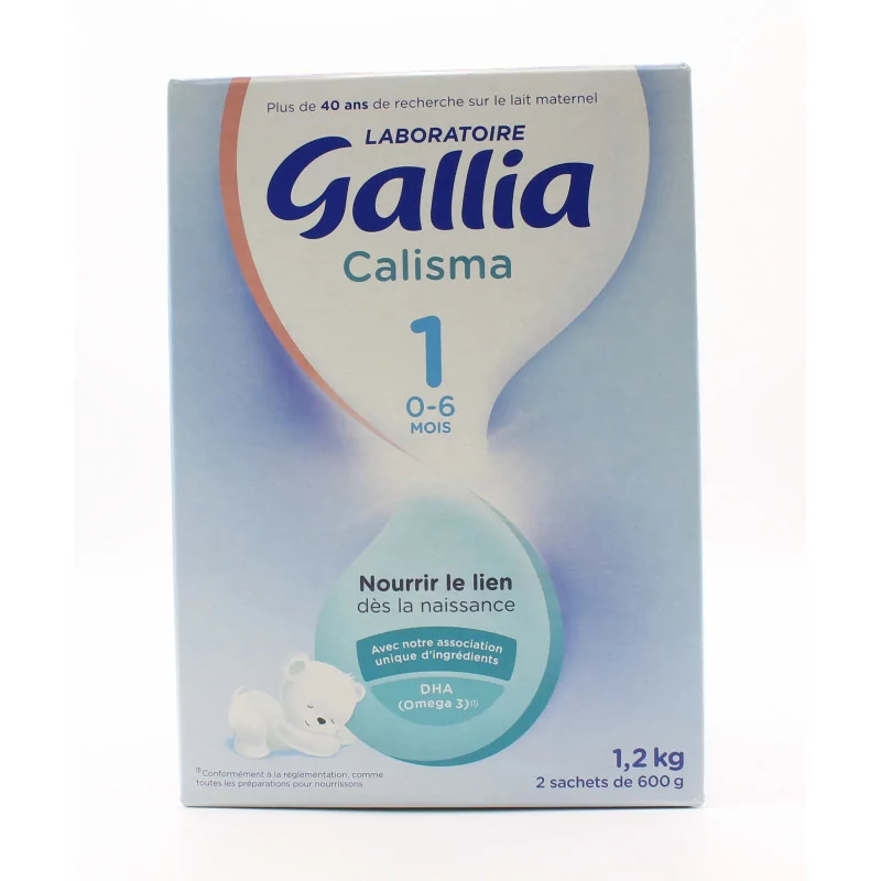 GALLIA Calisma 1 lait 1er âge en poudre dès la naissance à 6 mois 1,2kg pas  cher 