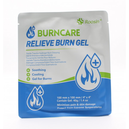 Burncare Relieve Burn Gel 10X10cm - Univers Pharmacie