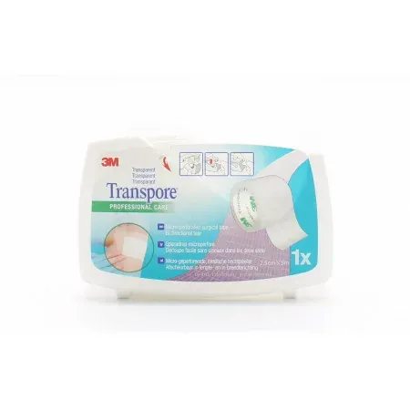 3M Transpore Sparadrap Microperforé 2,5cmX5m - Univers Pharmacie