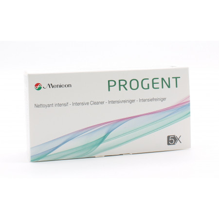 Menicon Progent Nettoyant Intensif X5 - Univers Pharmacie